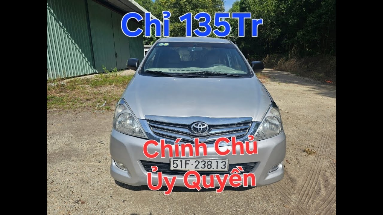 Xe Ô Tô Cũ TRUNG NGHIỆP HOTLINE 0899468665 Toyota Innova Đẹp Đời 2008 Bán Chính Chủ Ủy Quyền!!