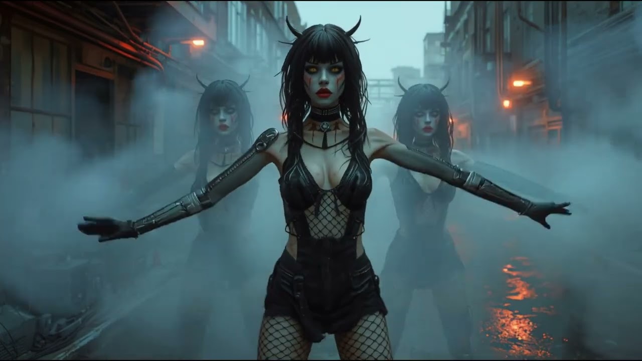 (1 hour mix) Neo-Industrial Cyberpunk Synthwave Music