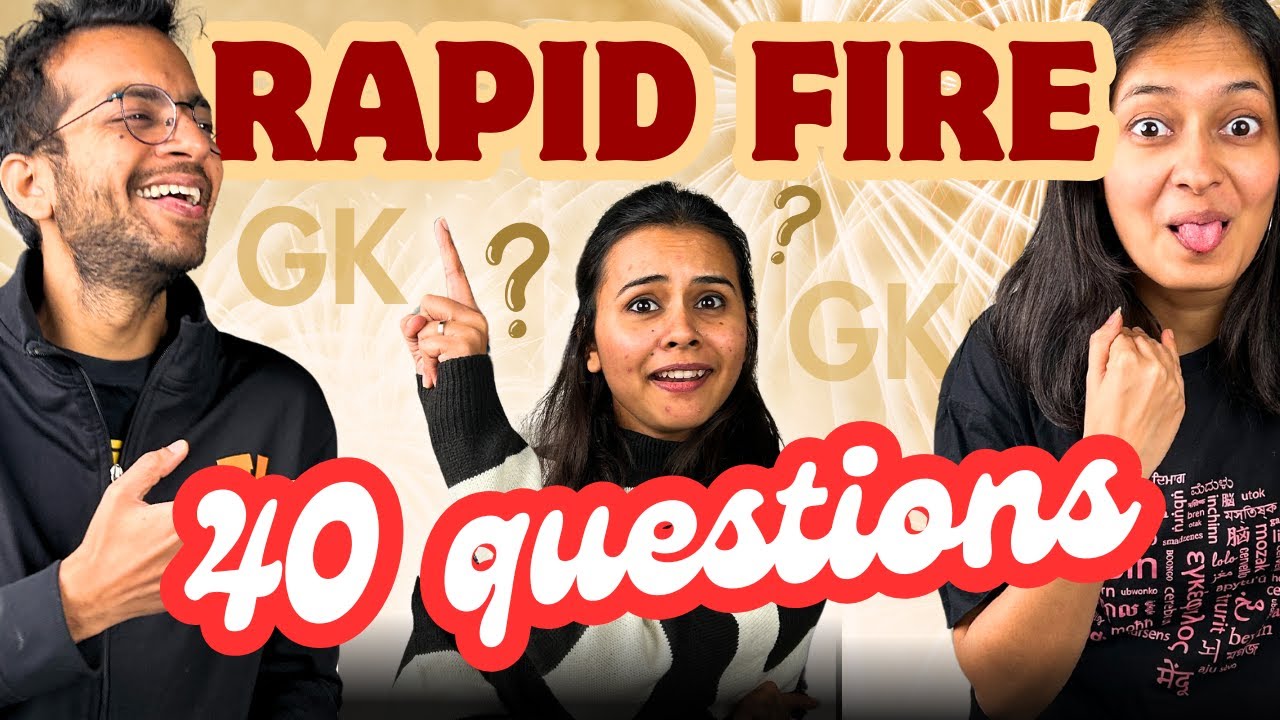 Ready for this GK quiz? 🔥 | 40 UNDER 40 by Arey Pata Hai