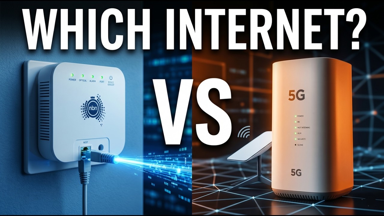 NBN vs 5G vs Fibre vs Satellite: Which Internet Should You Choose?