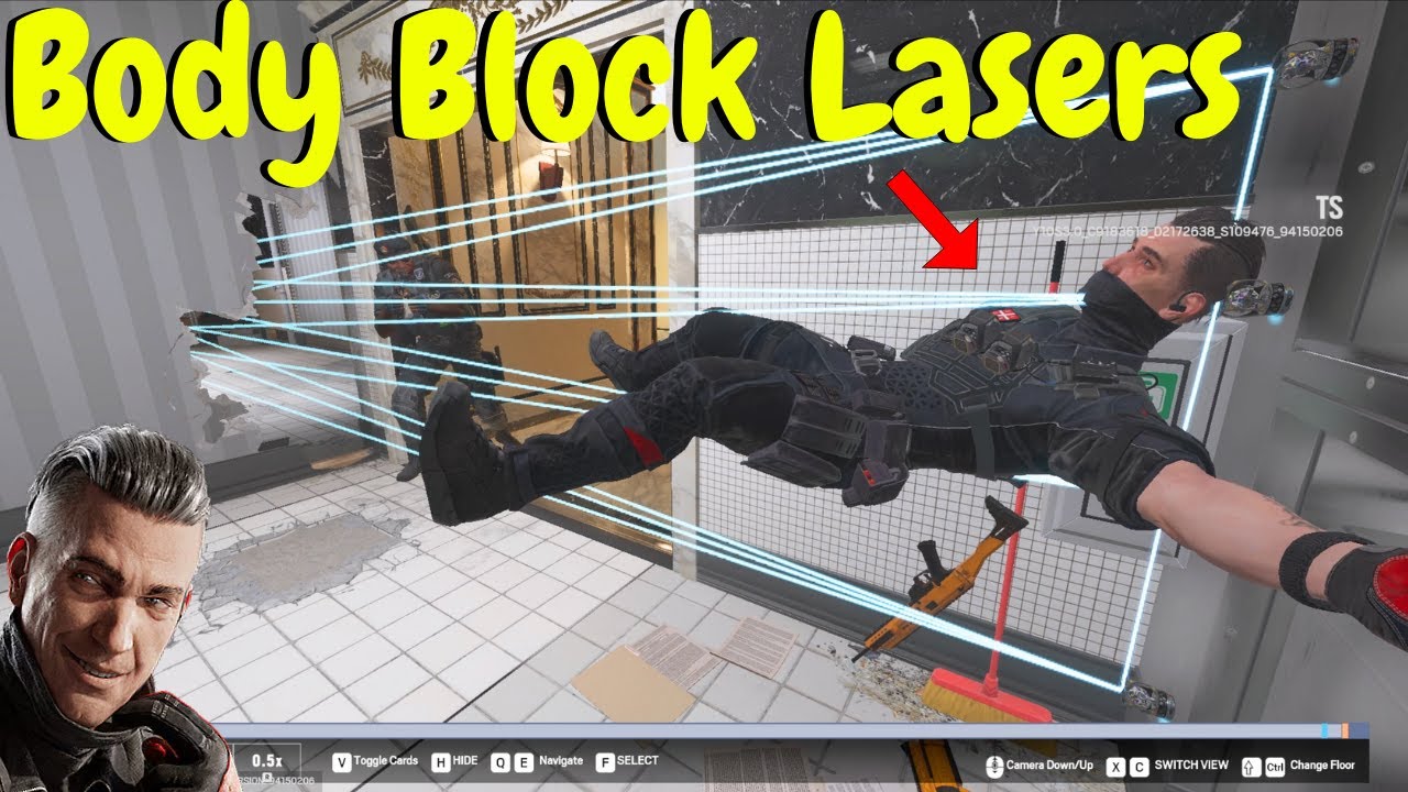 Denari InstaKill Trap in Rainbow Six Siege X (High Stakes Gameplay)