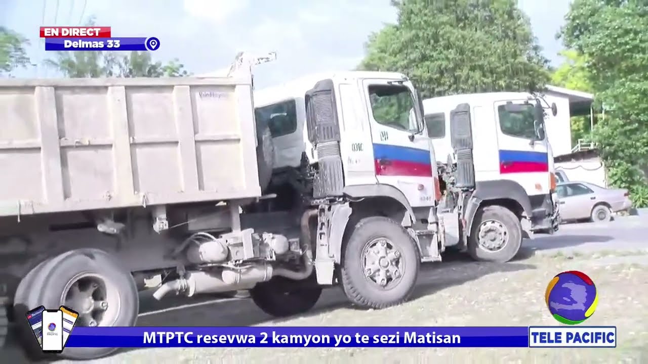 🔴 MTPTC resevwa 2 kamyon yo te sezi Matisan  | EN DIRECT |  10 AVRIL 2023