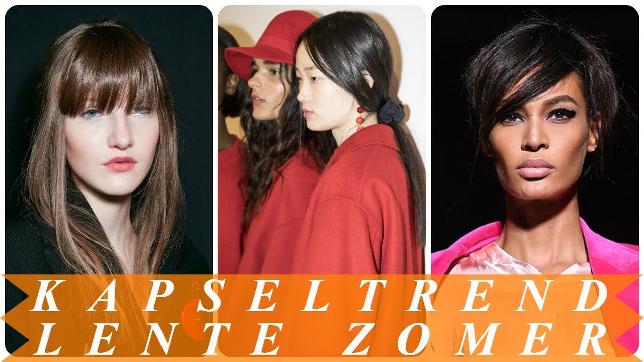 Kapseltrend lente zomer 2018 dames