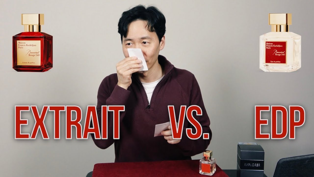 Maison Francis Kurkdjian Baccarat Rouge 540 EDP VS Extrait Thoughts