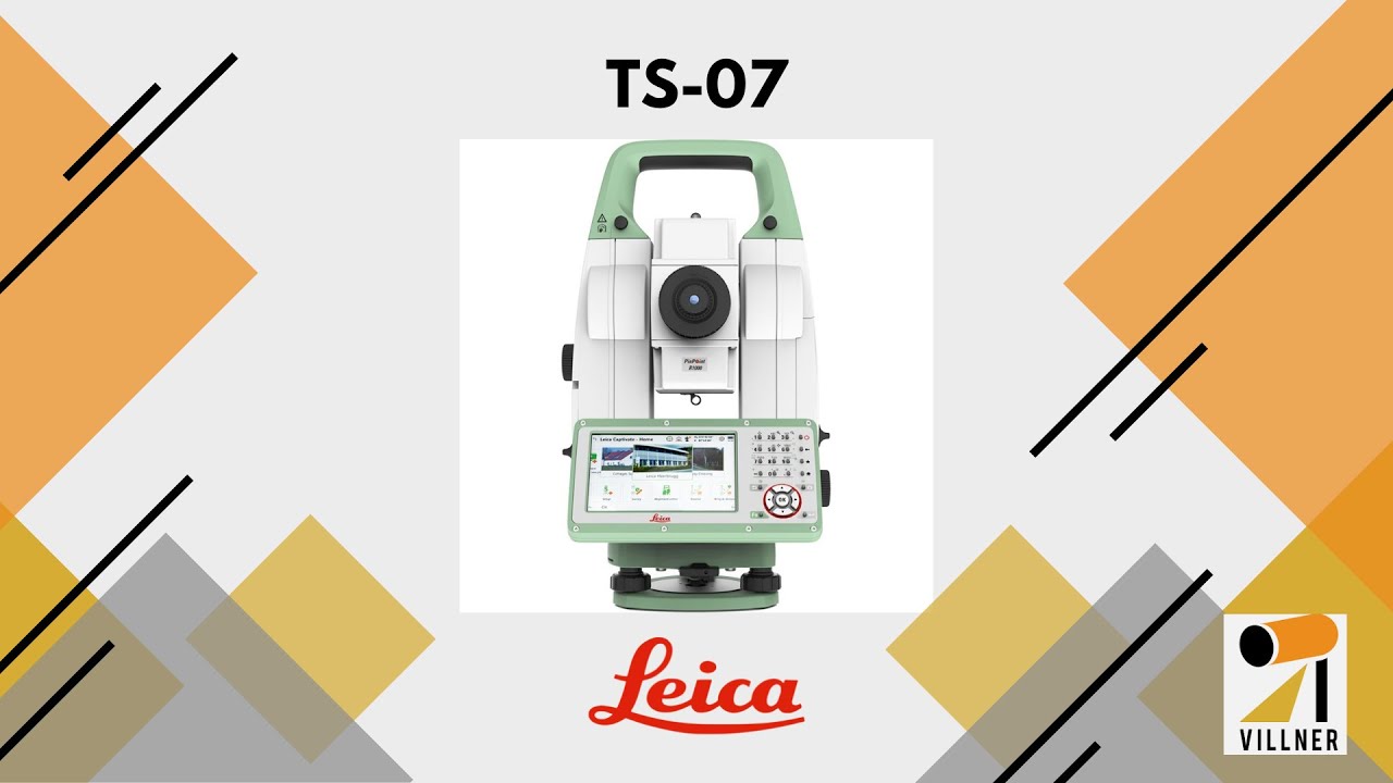 Unboxing: Estación Total - Leica TS-07