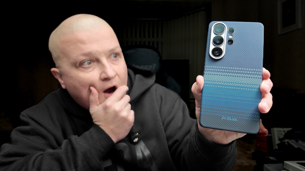 Чехол Pitaka Edge с кнопкой Aaron для Samsung S26 Ultra *ЛУЧШИЙ тонкий чехол