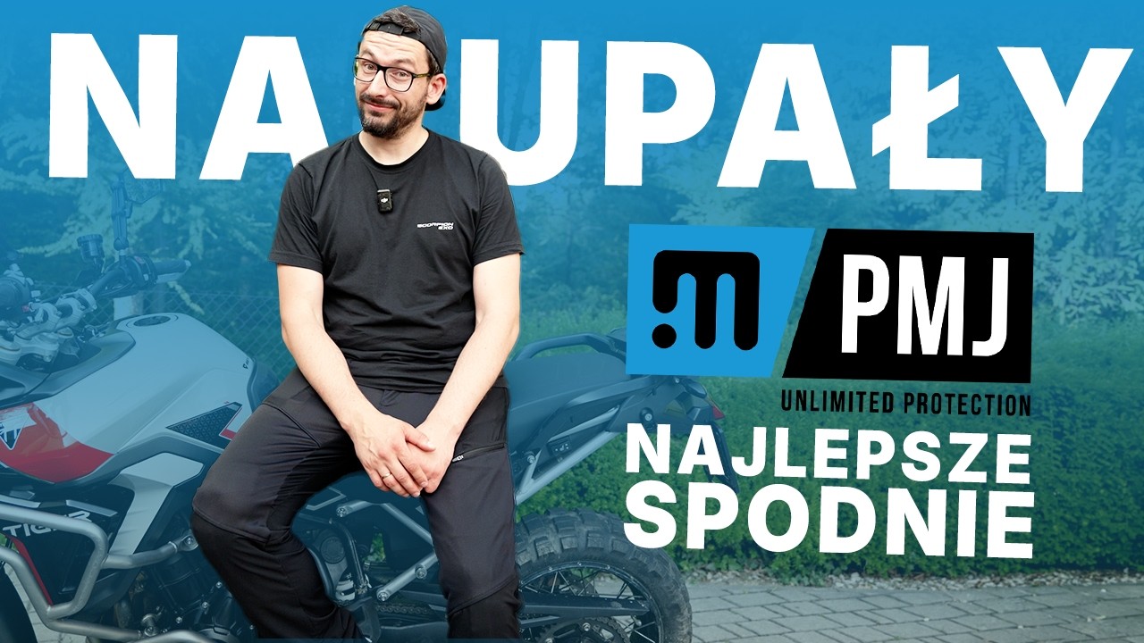Nawet w dżinsach motocyklowych jest Ci za gorąco? Oto rozwiązanie! PMJ SUM AIR