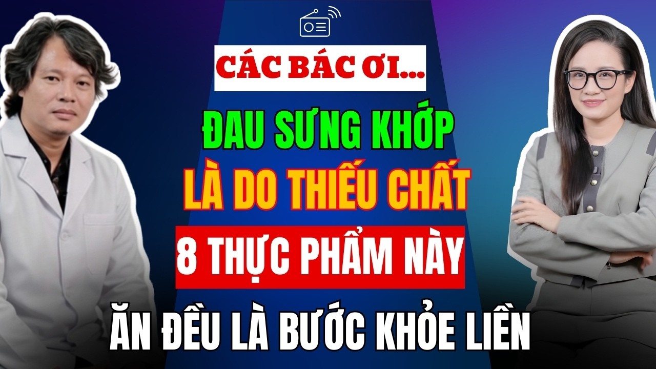 ĐAU SƯNG KHỚP TUỔI GIÀ? Ăn 8 Món Này, GIÀU COLLAGEN giúp Khớp Dẻo Dai, Bỏ Qua Là Tiếc