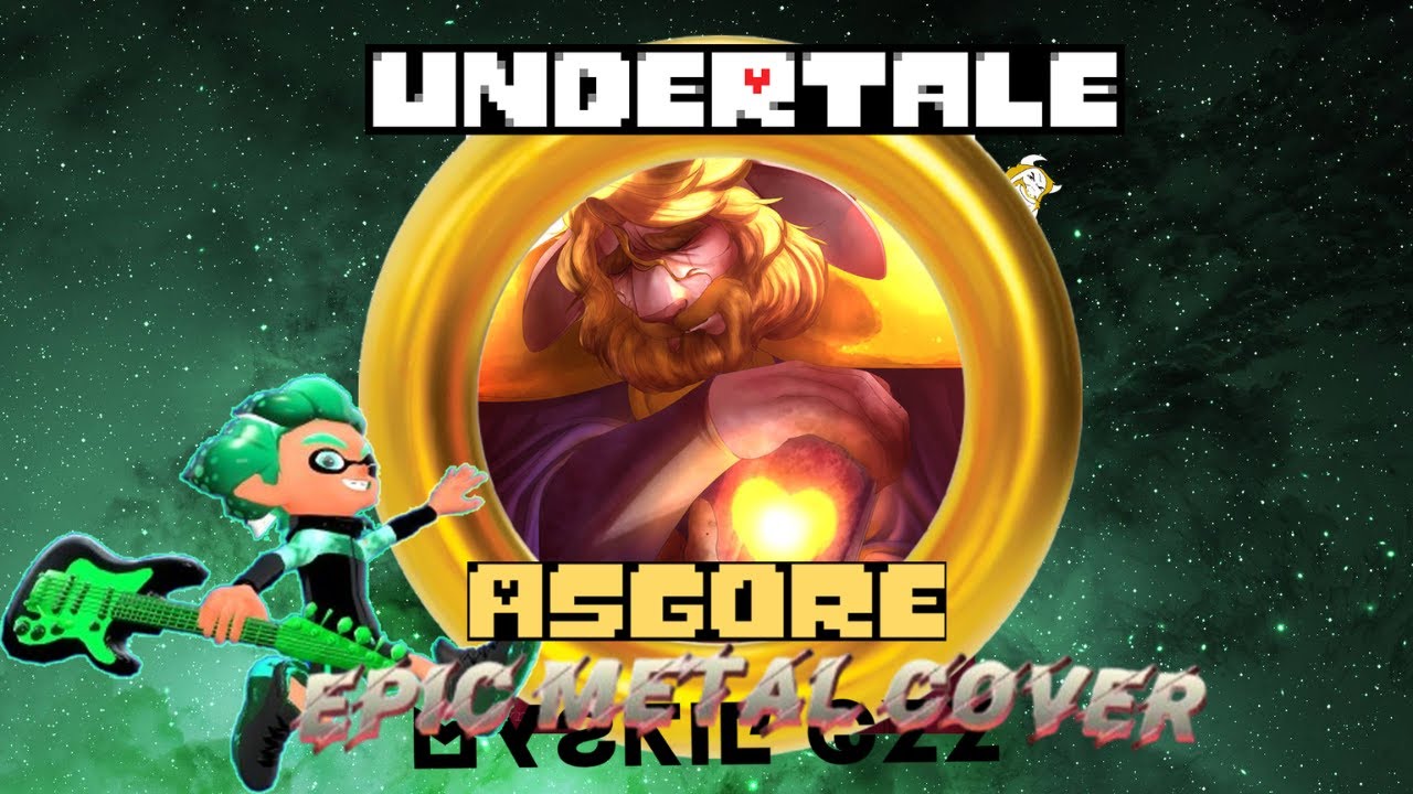 Undertale bergentrückung + Asgore 10th anniversary Epic metal cover