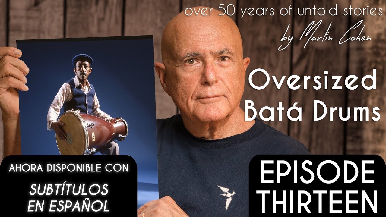 Oversized Bat&aacute; Drums | over 50 years of untold stories