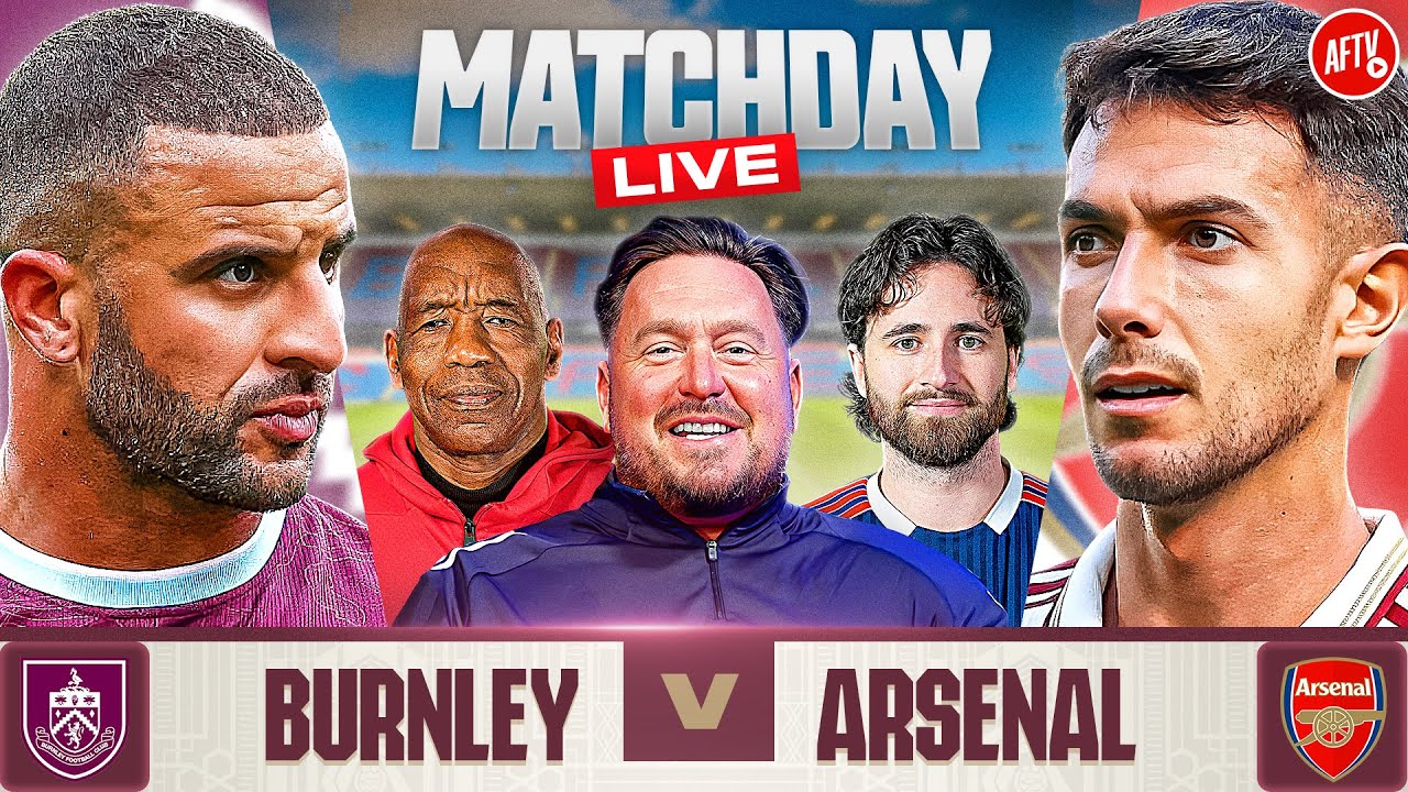 Burnley 0-2 Arsenal | Match Day LIVE
