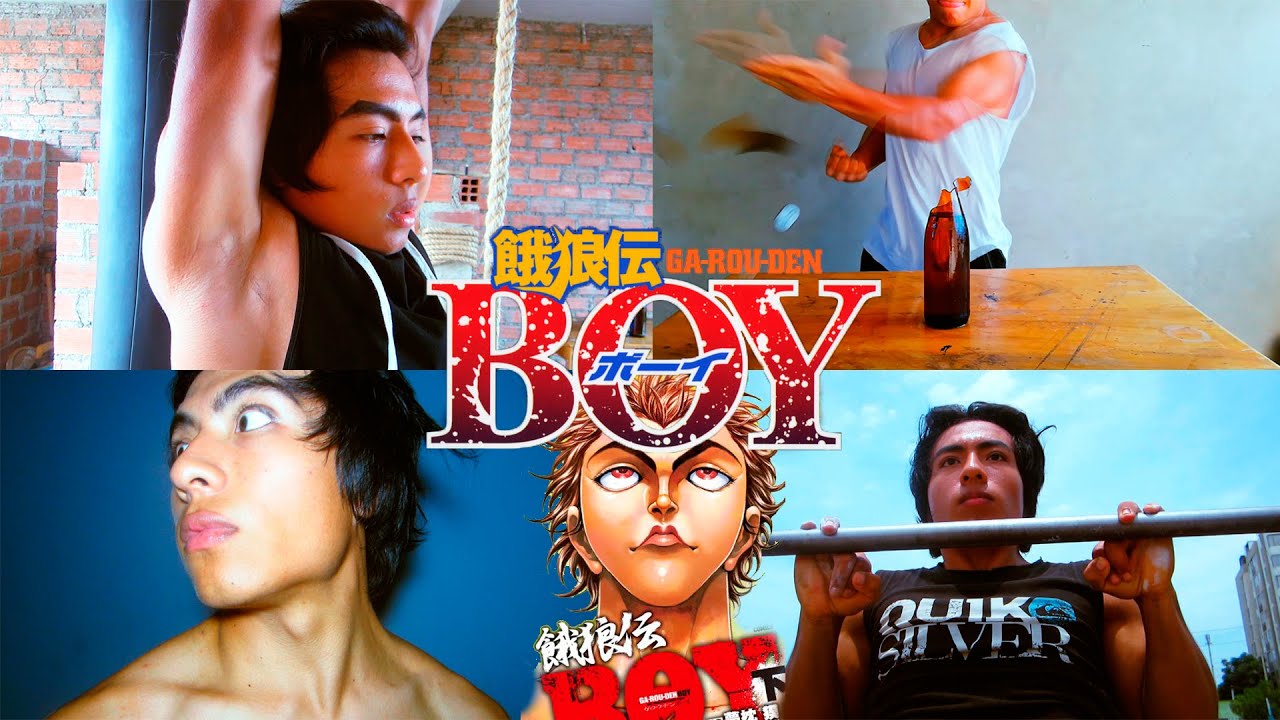 Entrenando como Bunshichi Tanba - Manga Garouden boy