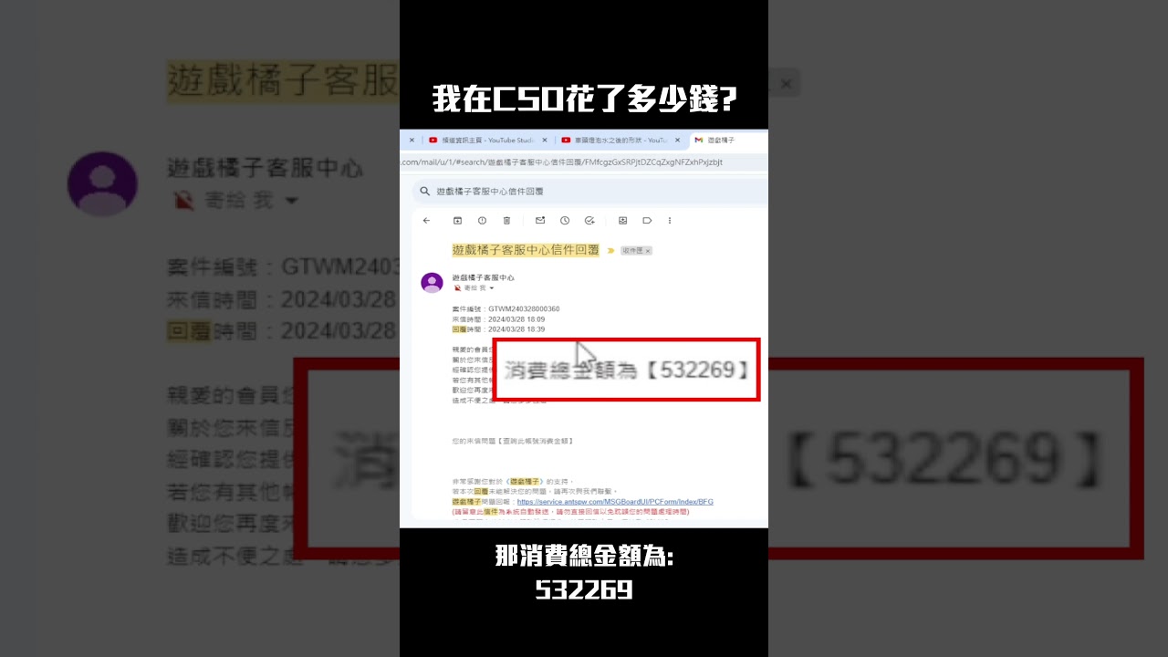 我在CSO花了多少錢?