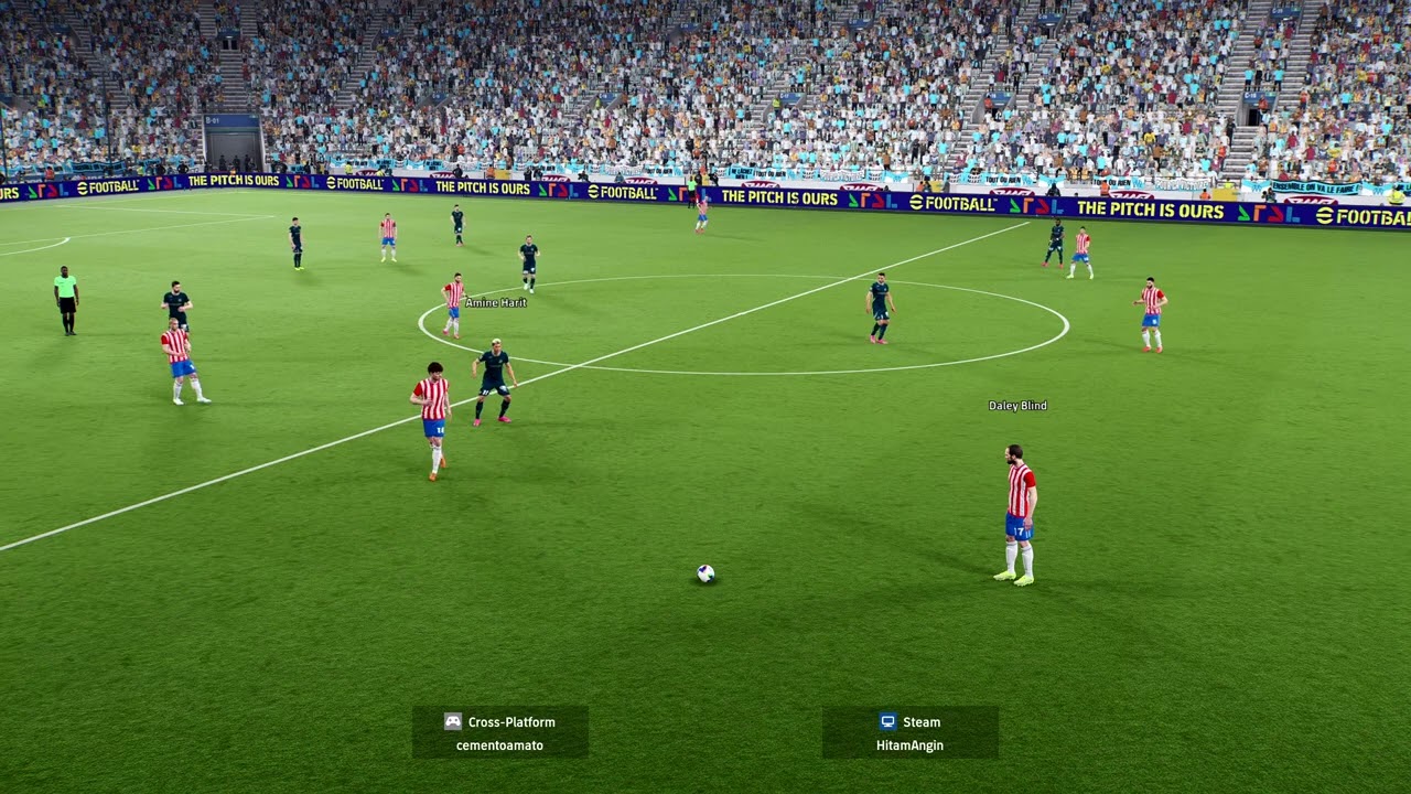 efootball FUMA (PC) - Olympique de Marseille vs Girona R (cementoamato/HitamAngin)