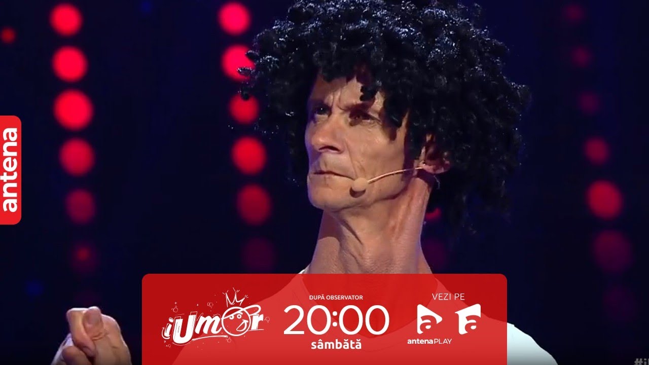 Patrick Cottet Moine, număr excelent de mimică pe scena iUmor