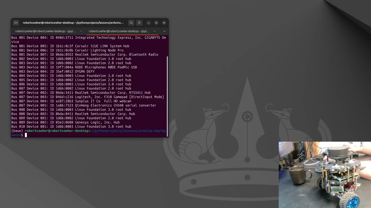 Working with Arduino remotely, with arduino-cli