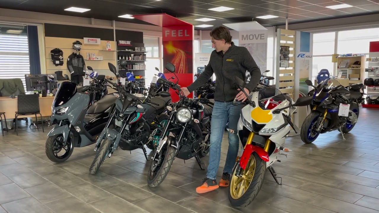 Ungdom - Utvalg av lett MC fra Yamaha