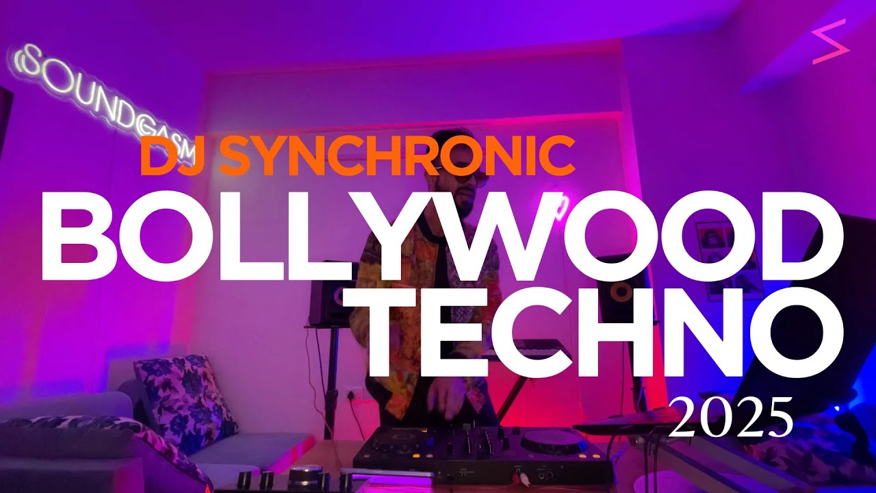 Dj Synchronic | Bollywood Techno Mix | Non Stop Dj Live Mix | 2025 Bollywood Techno Party Mashup