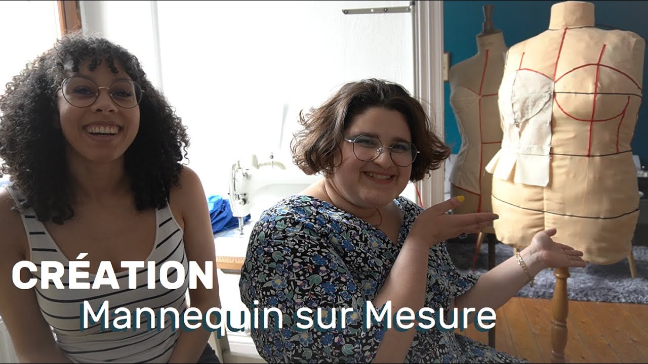 [Création] Mannequin Couture sur mesure - avec ma stagiaire