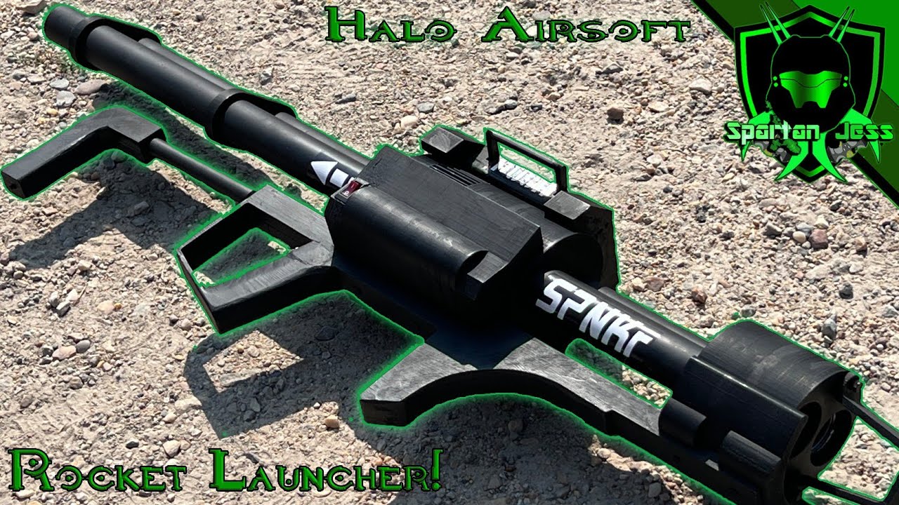 Halo Airsoft Rocket Launcher Review!