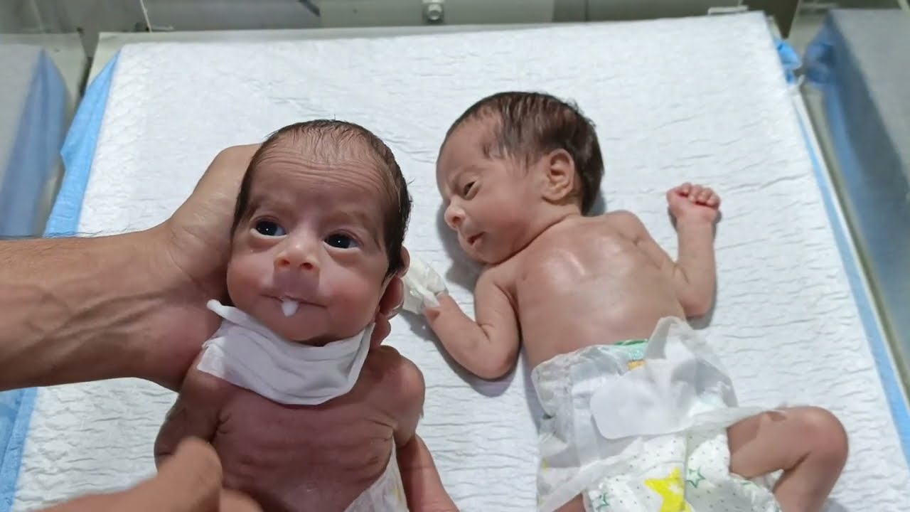 🌸 Tiny Miracles: Premature Twin Babies in NICU | Low Birth Weight Baby Care & Recovery 💖