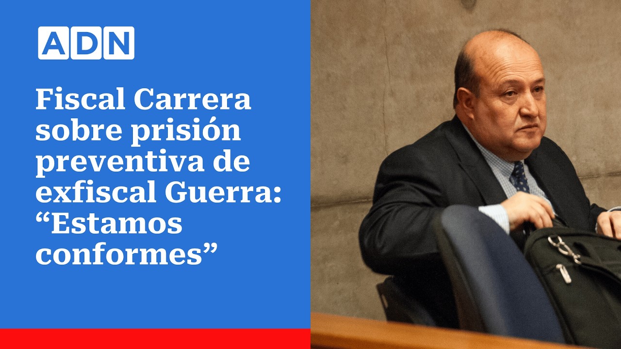 Prisión preventiva para Manuel Guerra: el primer exfiscal con esta medida cautelar