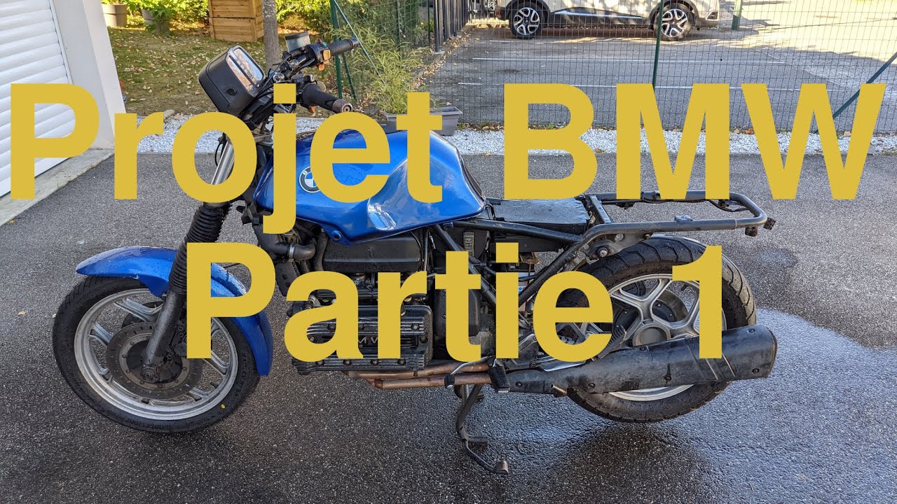 [Ep 1] Projet BMW K100 - Démontage des carénages
