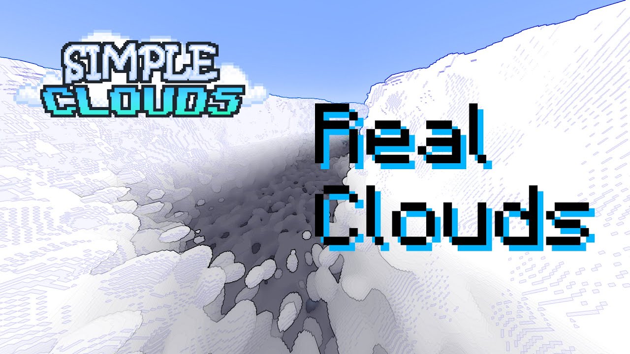 Real Clouds in Minecraft