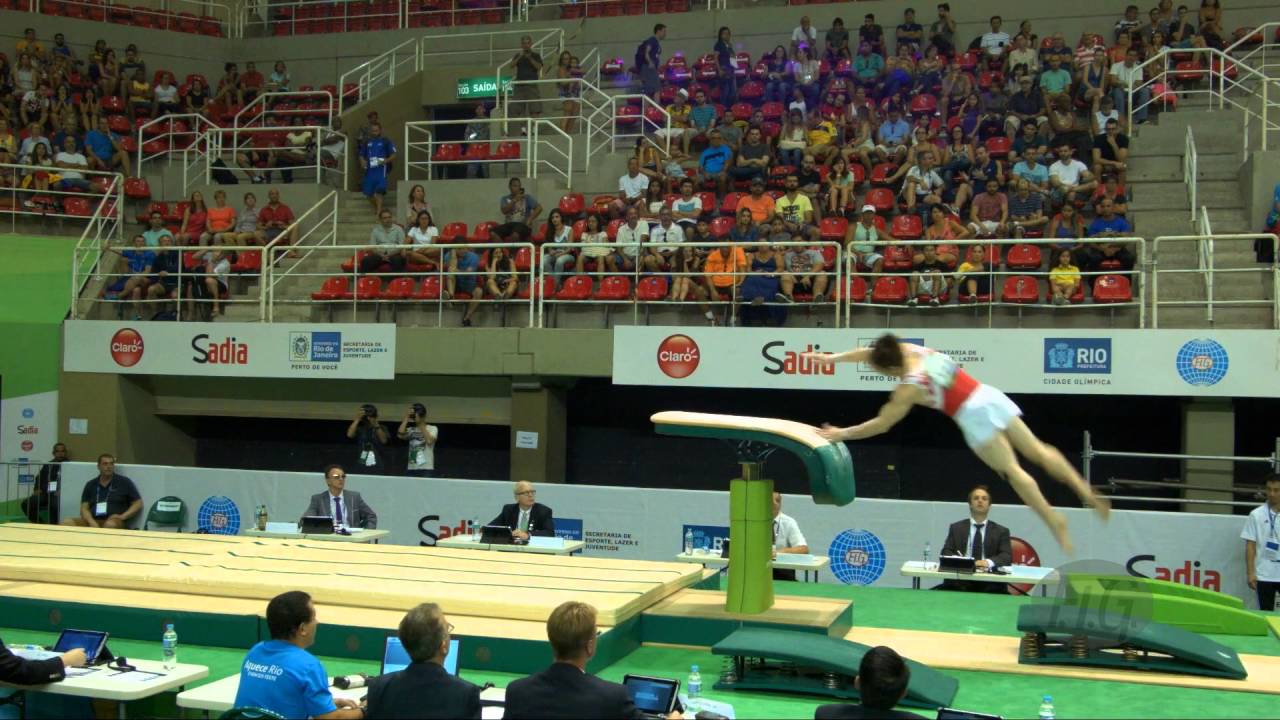 ZAKUTNEY Samuel (CAN) - 2016 Olympic Test Event, Rio (BRA) - Qualifications Vault 1