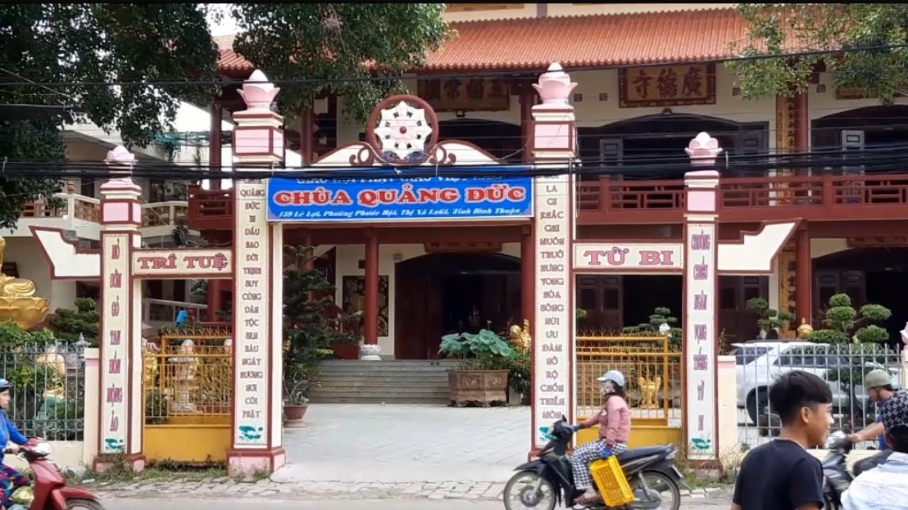 Chùa Quảng Đức, cái nôi Phật giáo ở  Lagi, Hàm Tân, Bình Thuận