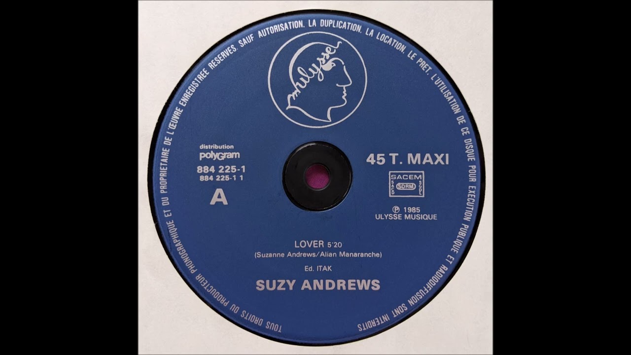 Suzy Andrews - Lover (synth pop Italo disco, France, 1982)