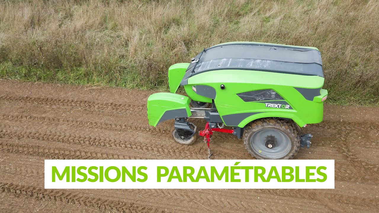 SITIA & TREKTOR, le tracteur autonome et polyvalent