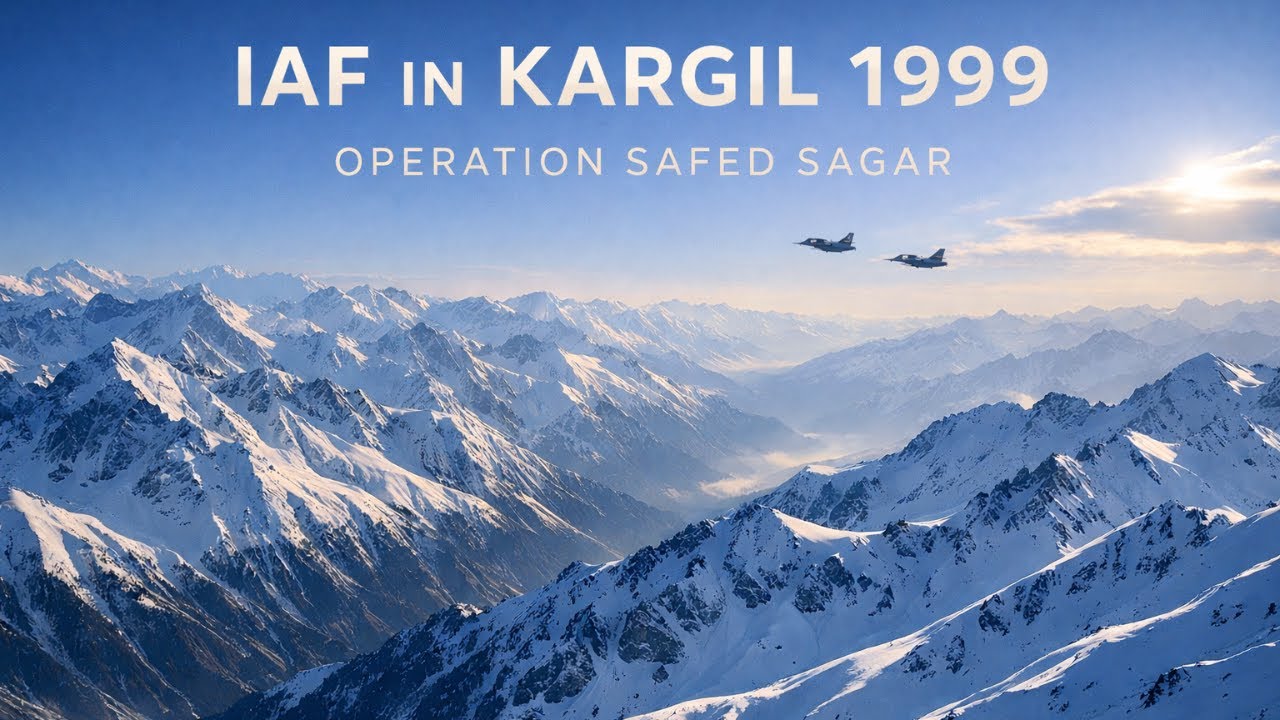 Safed Sagar 1999 – IAF’s Legendary Air Strikes Over Kargil