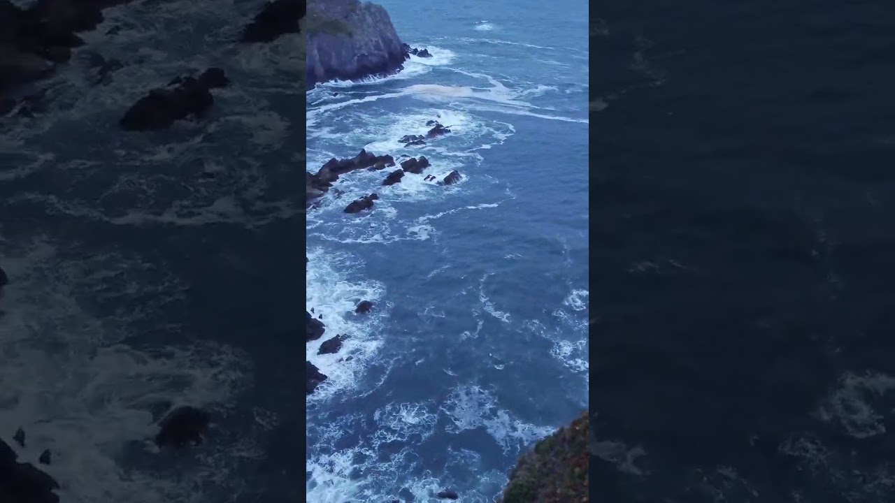 Luanco Asturias Spain Aerial  video 4k    #shorts