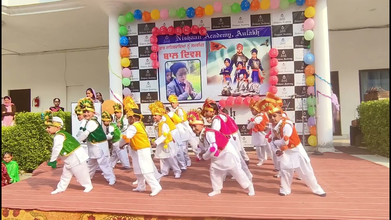 Power Play Bhangra by Little Gabru'z of Nishaan Academy Aulakh