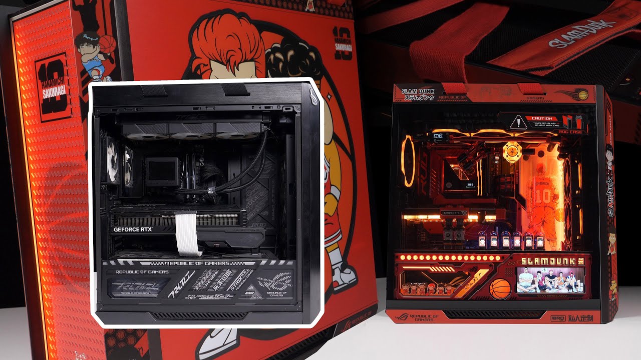 「BRO」4K PC Build ASUS ROG Strix Helios  Simplify The Complex Slam Dunk Theme.华硕太阳神-灌篮高手主题
