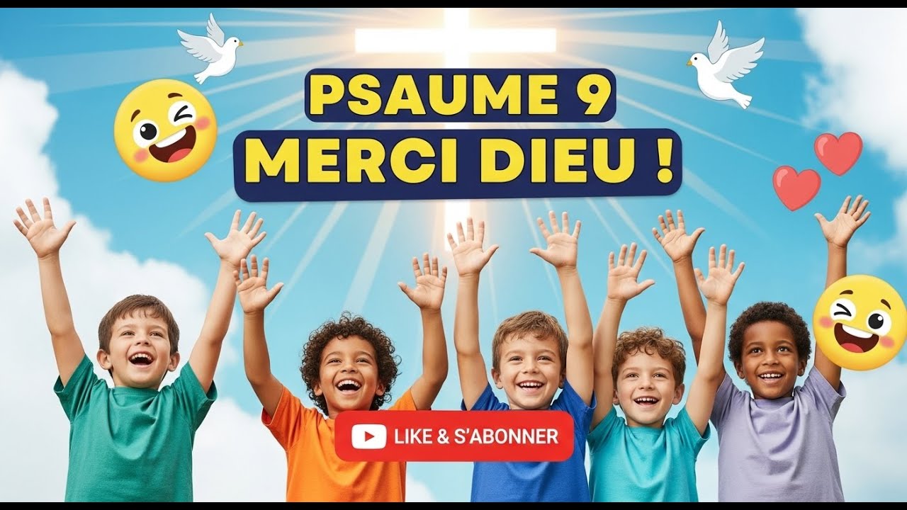 &ldquo;Psaume 9 expliqu&eacute; aux enfants &ndash; Dire merci &agrave; Dieu et Lui faire confiance&rdquo;