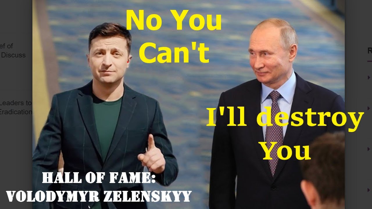 Volodymyr Zelenskyy- Hall of Fame | Ukraine | Leader | Inspiration | Motivation