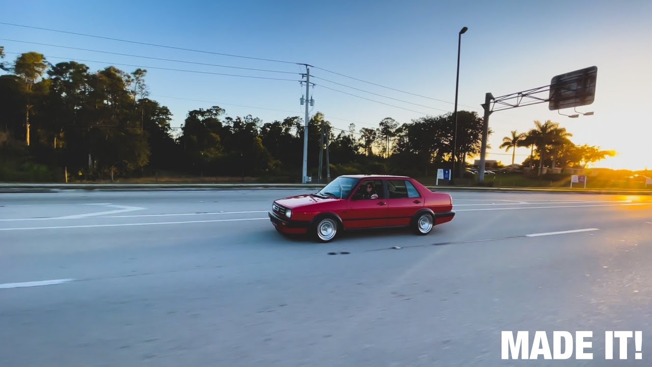 The MK2 Jetta Made It To FLORIDA!! ( EuroTripper 9 )