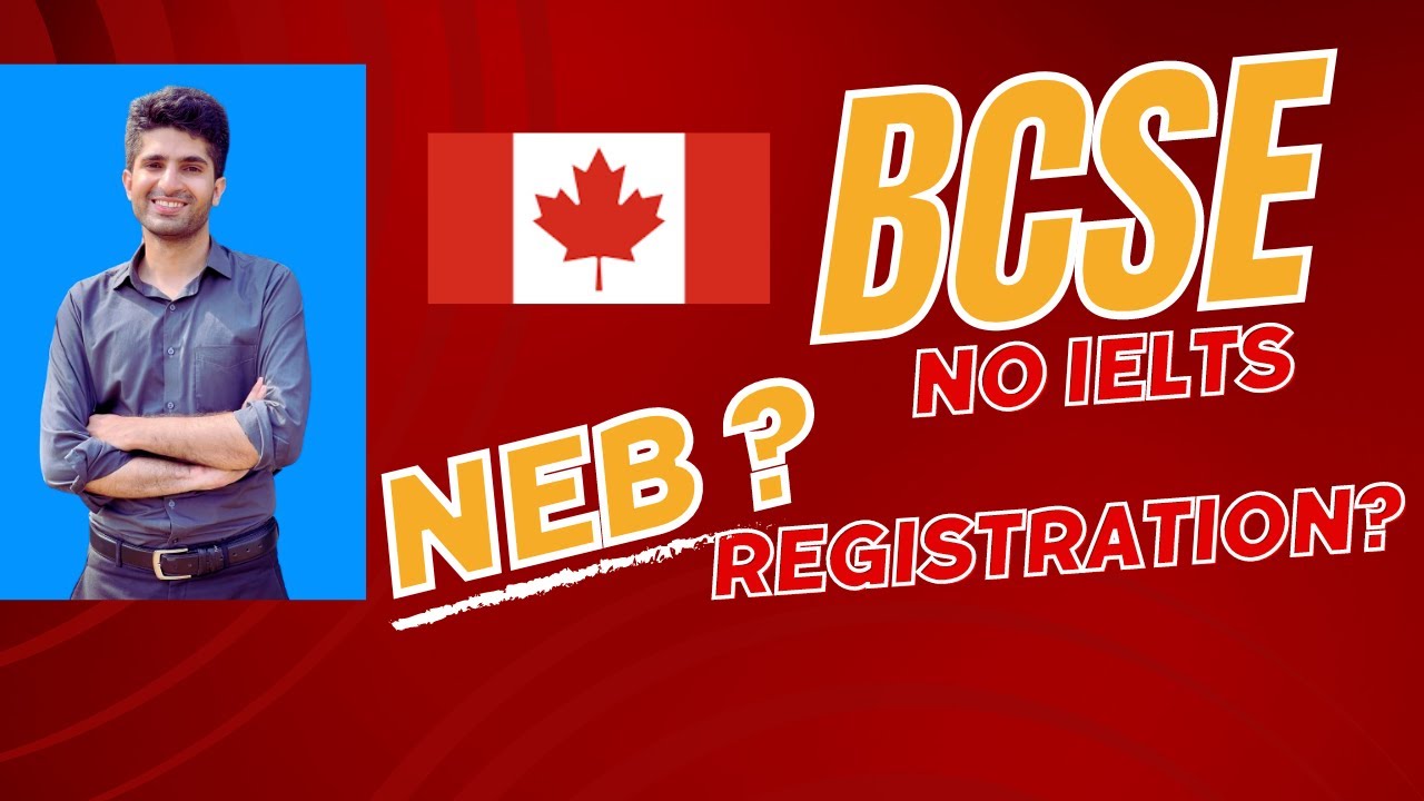 CVMA/NEB Registration Process for BCSE