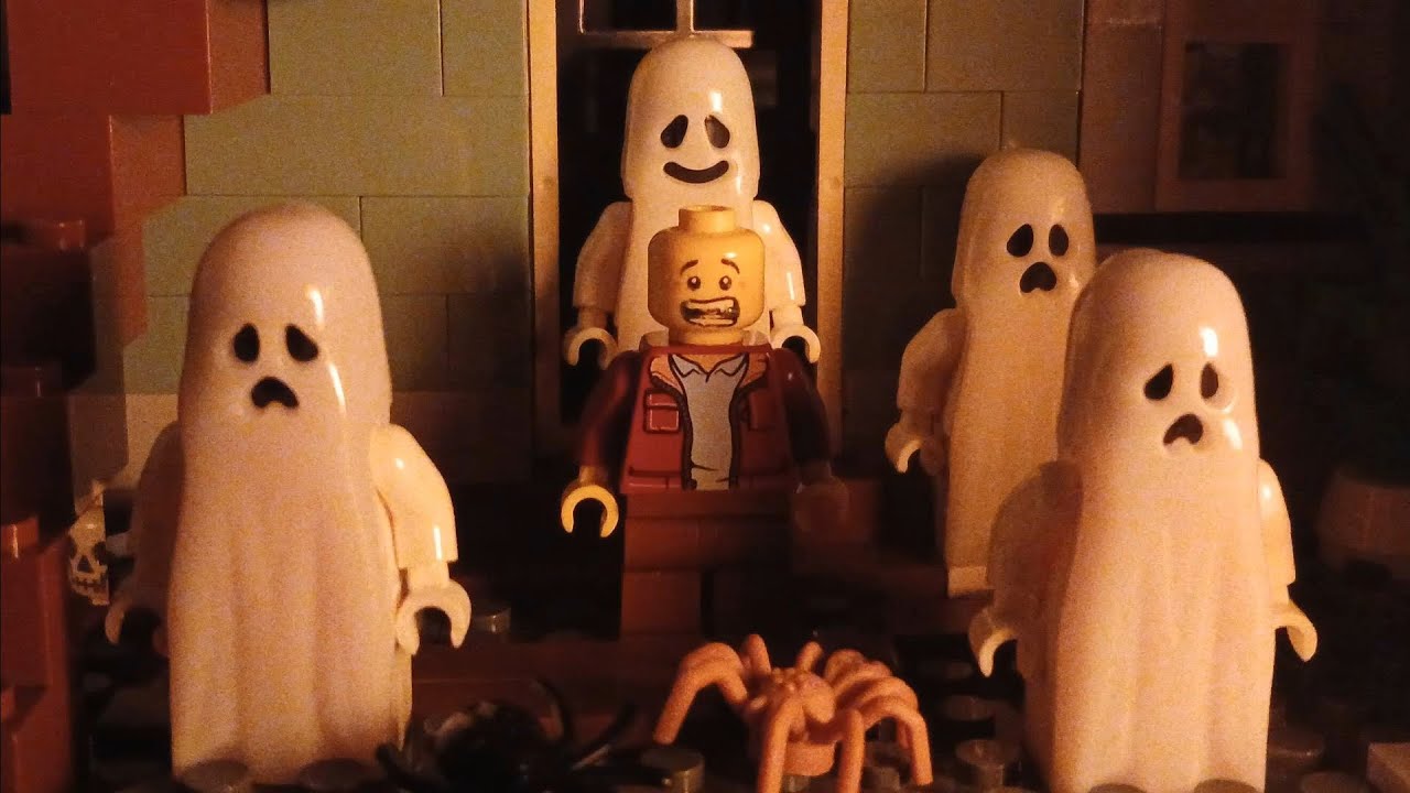 Lego Haunted house animation cartoon 