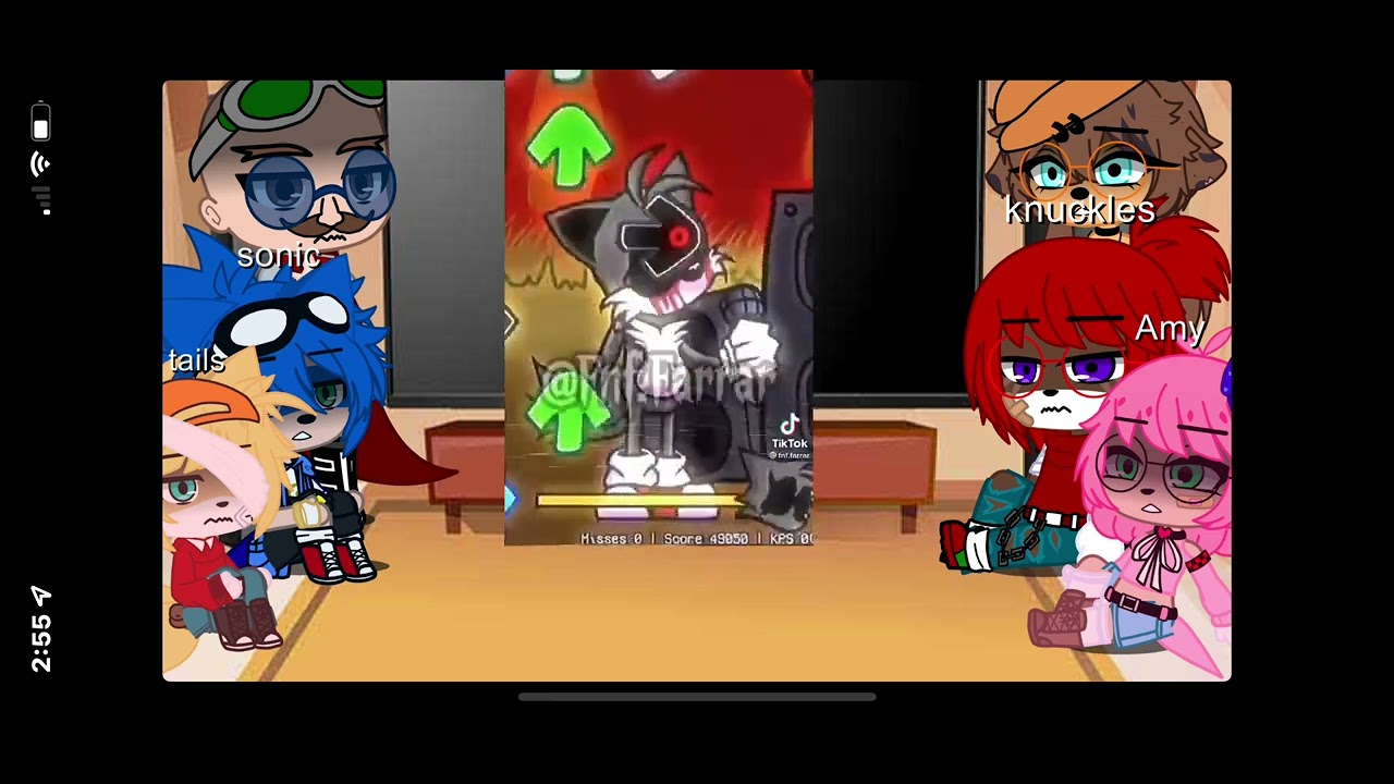 Sonic characters react to EXE (bonus videos)