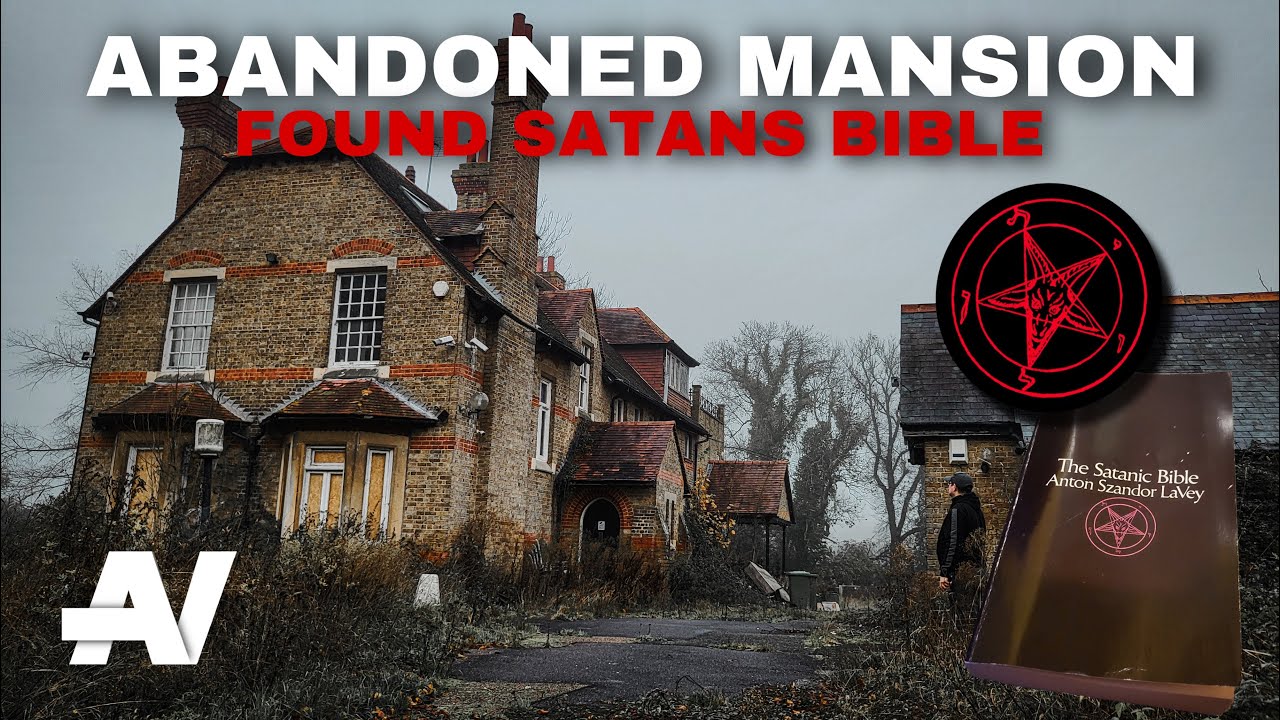 Abandoned Greek Mansion - Satans Bible Found..
