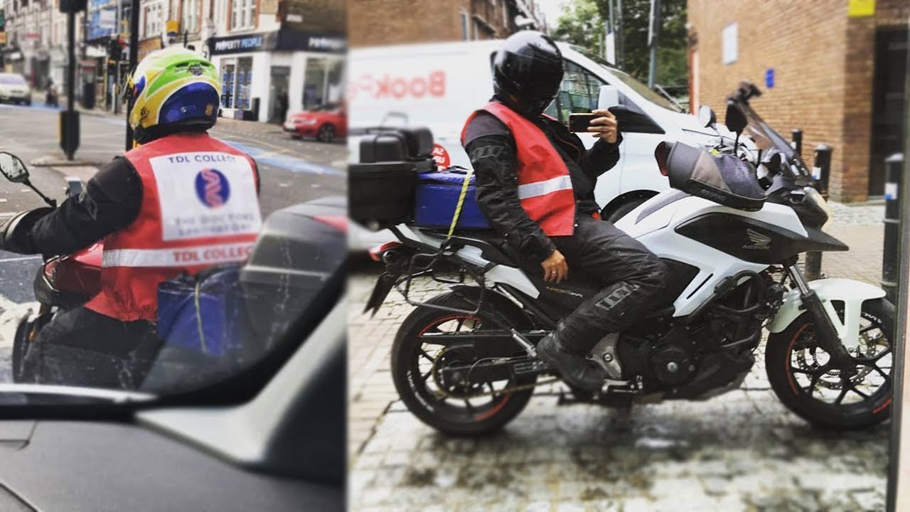 TRABALHAR DE MOTOBOY EM LONDRES COM MOTO DE ALTA CILINDRADA COMPENSA? | MOTO filmadores UK