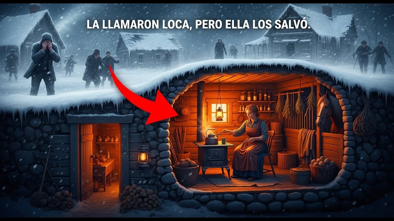 Nadie creyó en su cabaña enterrada bajo la nieve… hasta que fue la única con agua corriente