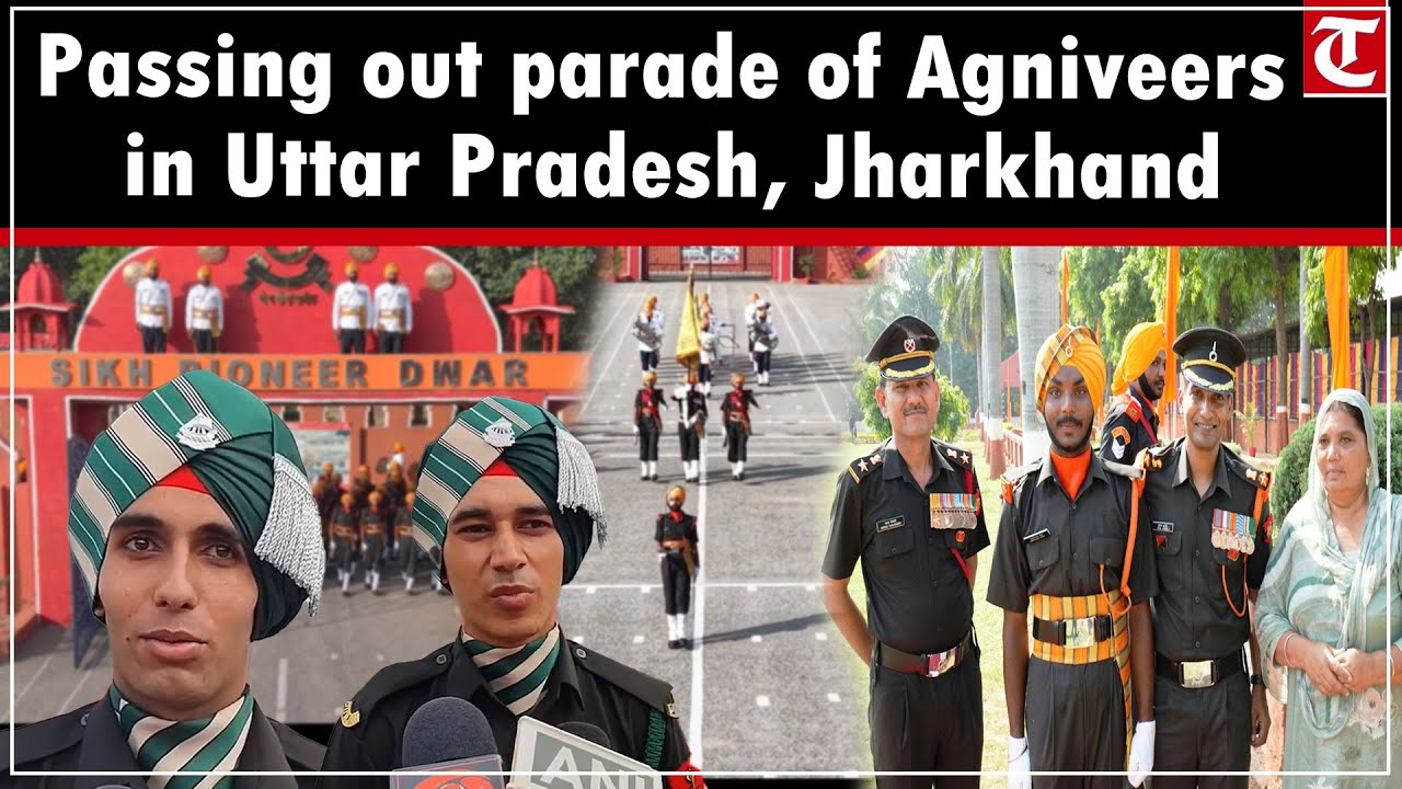 Punjab Regimental Centre holds passing out parade of 622 Agniveers in Uttar Pradesh, Jharkhand