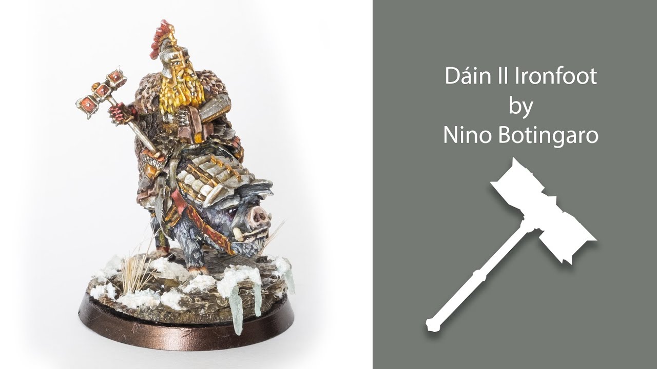 How to Paint Dàin II Ironfoot | Come colorare Dàin II Piediferro