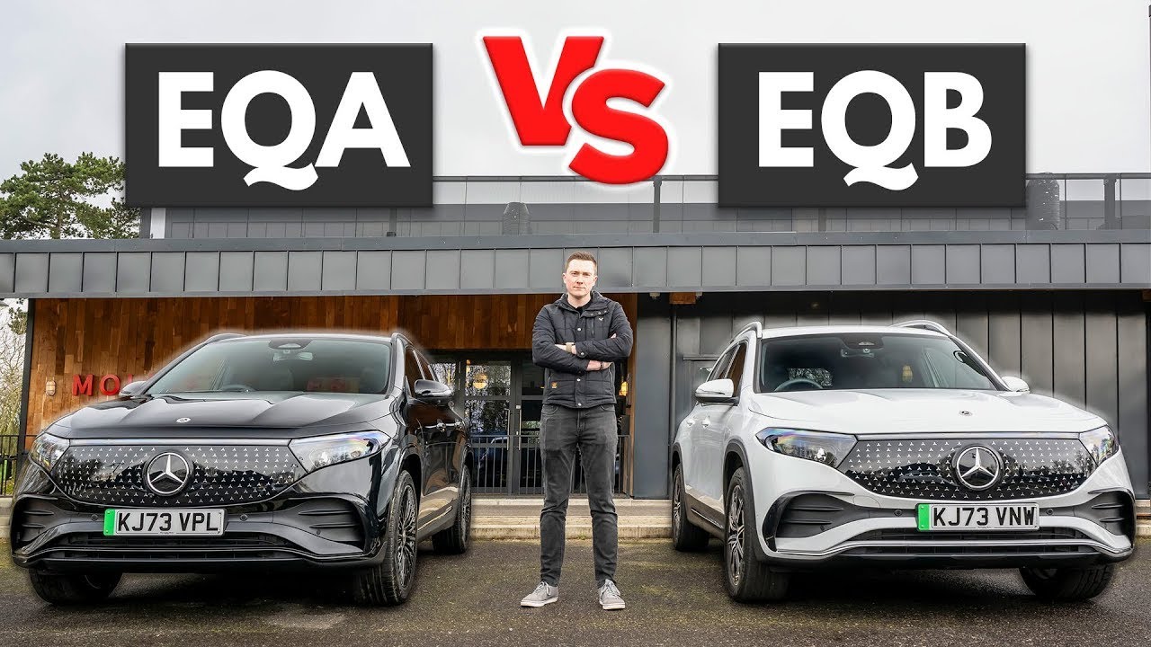 Mercedes EQA и EQB | Сравнение 2024 года!