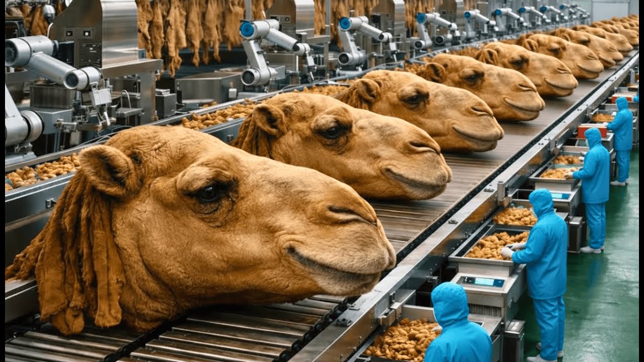 Cómo Millones de Camellos se Convierten en Cuero | Proceso de Producción Completo