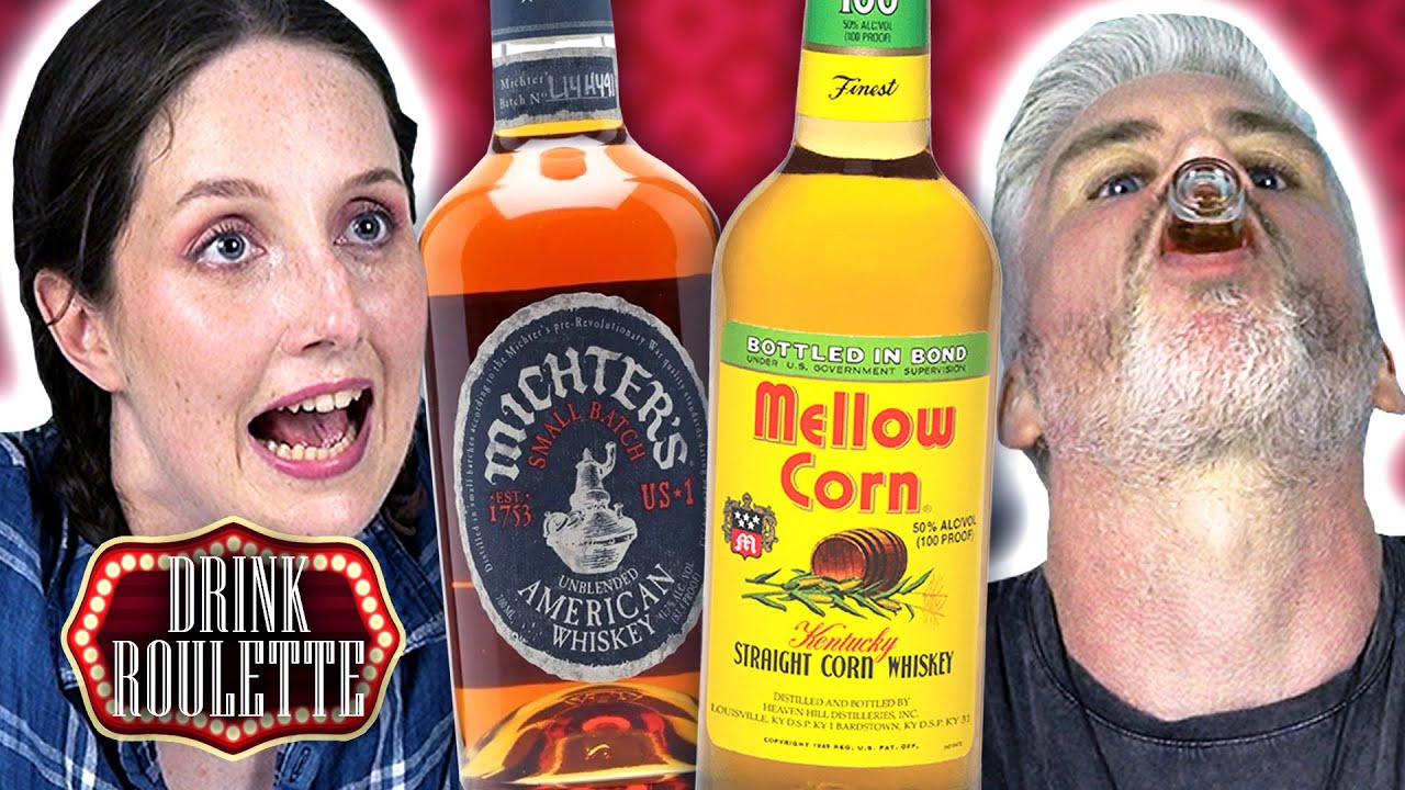 Irish People Try Drink Roulette: American Whiskey Edition